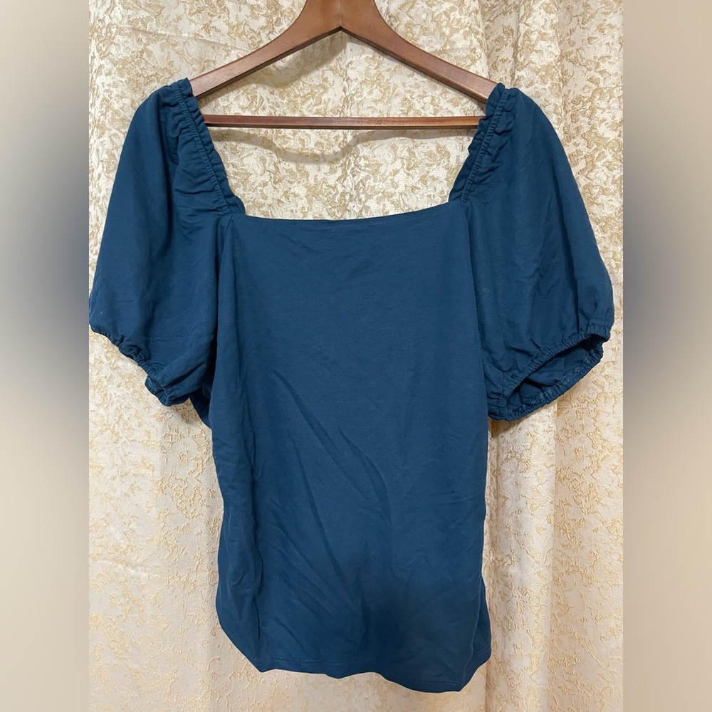 And Now This Blue Top